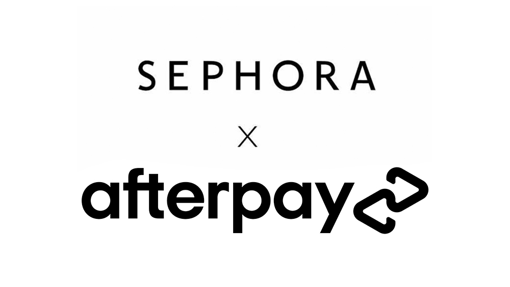 Sephora logo and Afterpay logo