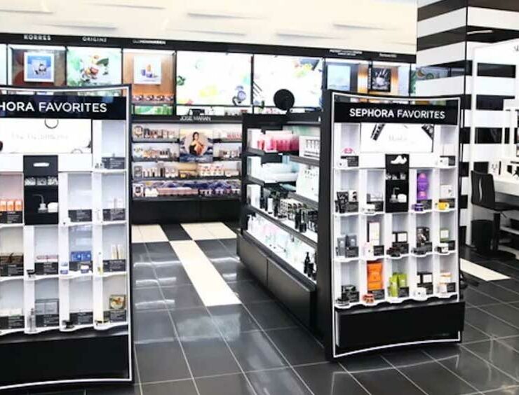 Interior of Sephora Store